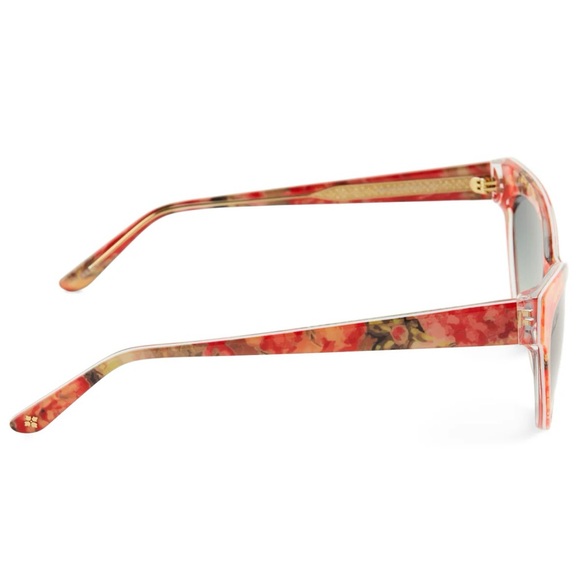 DIFF Patricia Nash Sunglasses Kelly Floral Oil Painting Frame Olive Gradient NWT - Picture 4 of 9